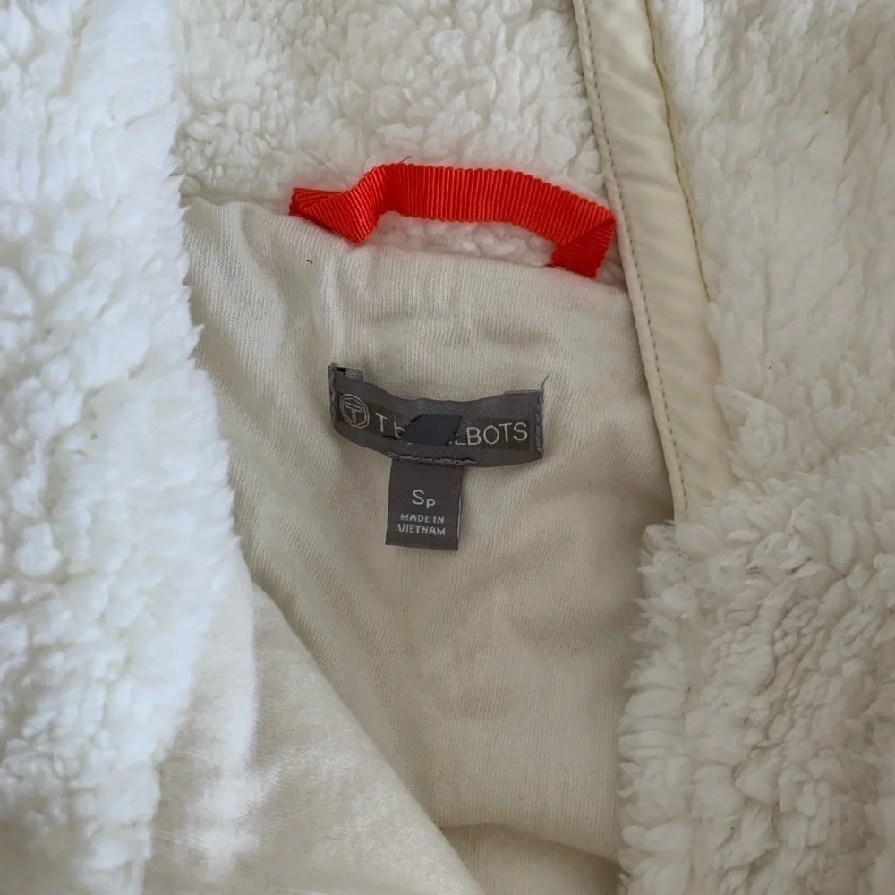 Talbots zip fleece jacket